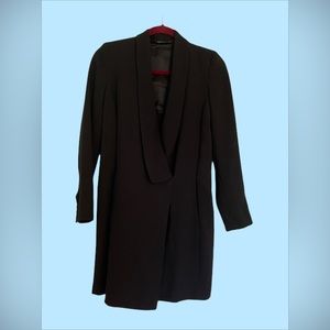 Black Zara Jacket / Blazer style dress